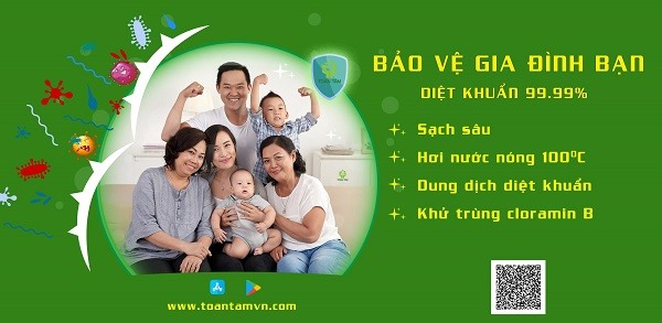Phun thuốc khử trùng bảo vệ sức khỏe